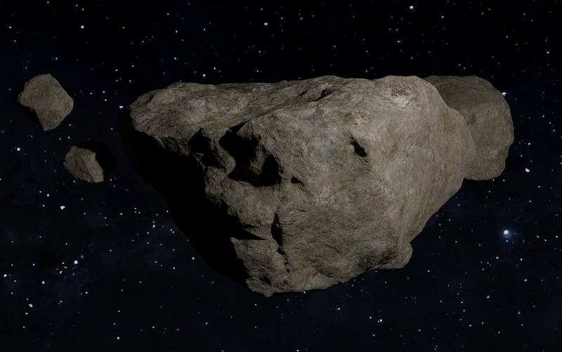 Meteorite-inspired Dishes